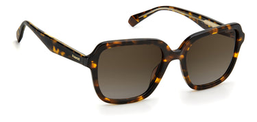 Women Polaroid Sunglasses: PLD 4095/S/X - Havana(2) - SpecSMART Eye Clinic (Diagonal View)